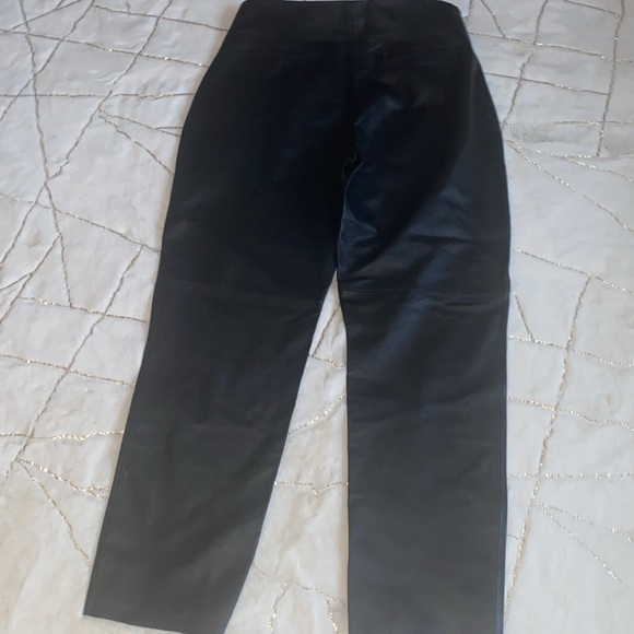 LAMARQUE ADELINE LEATHER JEANS - Picture 5 of 11